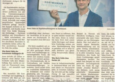 Investment-Club mit Boris Fahle "Kapital verdoppelt sich in 7 Jahren"
